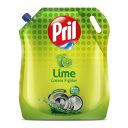 Pril Lime Grease Fighter 1.5 L | Insta Clean | With Active Power molecules that removes grime with ease | Zero White Residue....