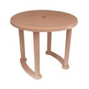 Prima 5002 Center Dining Table for Home, Office & Outdoor Marble Beige Color...