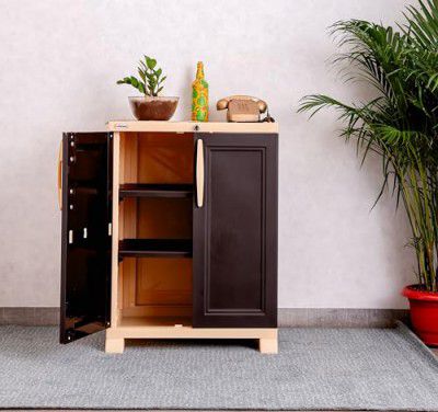 Prima Mega 1 Plastic Cabinet for Storage (Medium) | Space Organizer | Cupboard | Multipurpose for Home & Office
