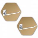 Primax Dream Stainless Steel Napkin Ring/Towel Ring/Napkin Holder/Towel Hanger/Bathroom Accessories (Chrome) - Pack of 2...