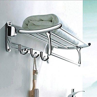 Primax Stainless Steel Folding Towel Rack (24 Inch-Chrome)