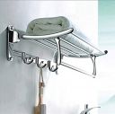 Primax Stainless Steel Folding Towel Rack (24 Inch-Chrome)...