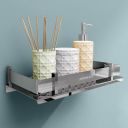 Primax Stainless Steel Nickel, Chrome Bathroom Shelf Accessories (Silver, 12 X 5 Inches)...