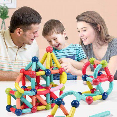 PRIME DEALS Magnetic Sticks Building Blocks For Kids Toys 