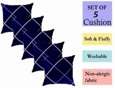 prime facie Luxuary Vacuum Microfibre Stripes Cushion Pack of 5  