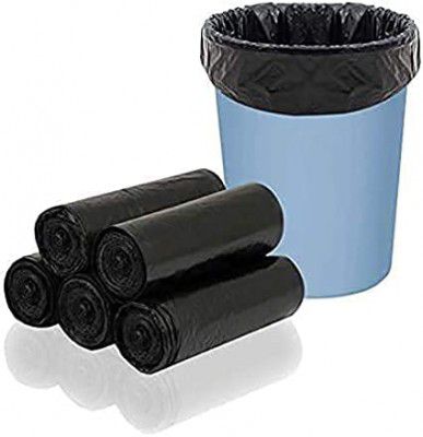 Primelife Black Garbage Bags Medium 90 Pcs | 30 Pcs x Pack of 3 Rolls | 19 x 21 Inch