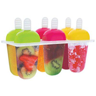 Primelife Ice Candy Maker Tray Plastic Reusable Popsicle Molds Ice Pop Makers Ice Pop Molds Kulfi Maker Mould (Candy)