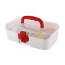 Primelife Medico Small First Aid Box, White, Plastic, Rectangular...