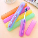 Primelife Plastic 4 Pcs Bathroom Tooth Brush Holder Tube Cap Cover Protect Case Box Toothbrush - Made in India (Cover - Multicolor)...