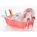Primelife Plastic Adjustable Over Sink Dish Drainer, Vegetables Drying Rack Basket, Organizer Tray for Home & Kitchen - Multicolor (Adj - Basket)...