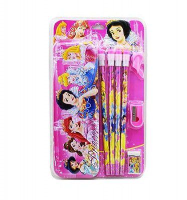 Princess Stationery Kit Gift Pack for Kids/Boys/Girls (Set of 1)