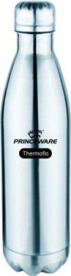 Princeware Neva Food Grade Stainless Steel Insulated Vacuum Flask, 500ml, Elegant Shape