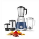Pringle Crown Dlx 750 Watt Juicer Mixer Grinder with 4 Jars for Grinding, Mixing, Juicing with Powerful Motor | 1 Year Warranty | (Blue & Gray, 4 Jars)...