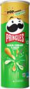 Pringles Potato Chips Sour Cream & Onion Flavor Pack of 4, Crispy Snack for Game Nights Chips (4 x 107 g)...