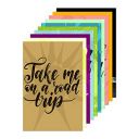 Printelligent Quote and motivational poster set of 10 size (45 cm x 30 cm) d81...