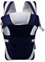 Printgram PG 4-in-1 Adjustable Baby Carrier Black Colour Cum Kangaroo Bag/Texture Baby Carry Sling/Back/Front Carrier for Baby with Safety Belt and Buckle Straps 1 Count (Navy blue)...