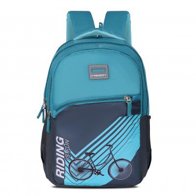 Priority Glorious 007 Polyester 36 litres Mint Green College Backpack For Boys & Girls|Casual Backpack (19 Inch|Large) - INV26372