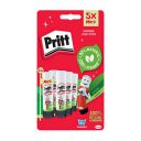 Pritt Glue Stick, Safe&Child-Friendly Glue for Arts&Crafts Activities, Strong-Hold adhesive for School & Office Supplies, Can be repositioned, 97% natural ingredients, apply and remove cleanly, 5x11g...