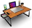 PRIVILON Foldable Multipurpose Wood Portable Laptop Table...