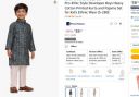 Pro-Ethic Style Developer Boys Heavy Cotton Printed Kurta and Pajama Set for Kid's Ethnic Wear (S-280)...