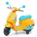 PRO KIDS® Classic Vespa Style Ride-On Electric Scooter for Kids | 12V Battery Bike ...