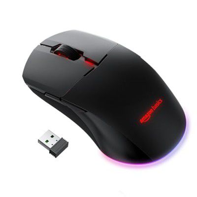 amazon basics - Pro Series - Dual Connectivity Rechargeable Gaming Mouse