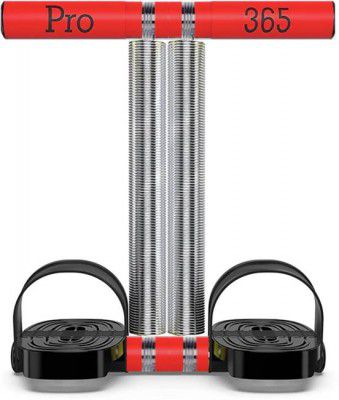 PRO365 Double Spring Steel Tummy Trimmer For Fat Burning & Weight loss Exercises (RED) Ab Exerciser  (Red)