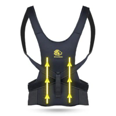 PRO365 Obese Posture Corrector Belt Neoprene Men & Women (XS - XXL) Premium Body-Hugging Fabric Spine Alignment (1 Year Brand Warranty)
