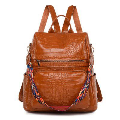 ProArch Medium 25L Backpack Women Leather Convertible Shoulder Bag Ladies Anti-theft Satchel Sling Travel Backpack