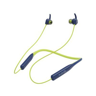 Lava Probuds Wave 921 Dual-Tone Noise Cancellation BT Neckband with 50ms Low Latency Gaming