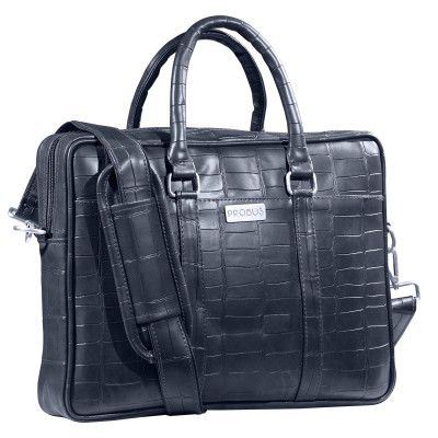 Probus 13-Inch/ 14 Inch/ 15.6 Inch Vegan Leather Laptop Messenger Bag Sleeve Case Cover