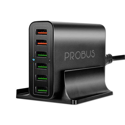 Probus Hds-Hdd10T 60 W Single Port Charging Hub For Cellular Phones 