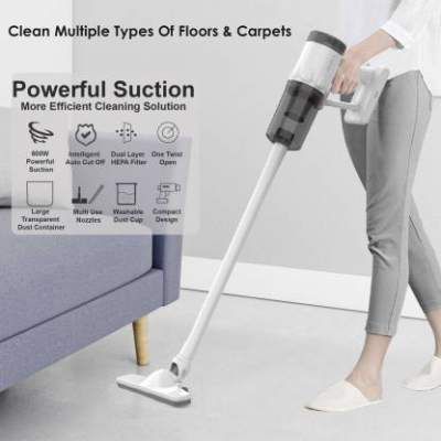 Probus W11 High Power Suction 600W Multi Use Portable Home Vacuum Cleaner with 5M Power Cord Hand-held Vacuum Cleaner (White)