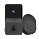 PROCUS Coco | 1080p FHD Resolution Smart WiFi Video Door Bell | Two-Way Audio Wireless Bell | Chime App Alert | Easy Installation (Black)...