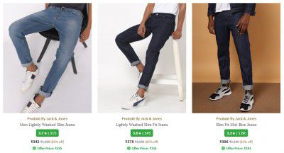 Ajio : Upto 85% Off On Jack & Jones Mens Jeans | Starts At ₹420