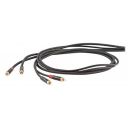 PROEL DHS505LU3 DH.Audio Cable 2 RCA-2RCA BK 3M,Black...