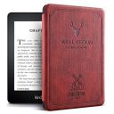 ProElite Smart Deer Flip case Cover for Amazon Kindle Paperwhite 6.8 11th Generation, Wine Red [Fits Signature Edition Also]...