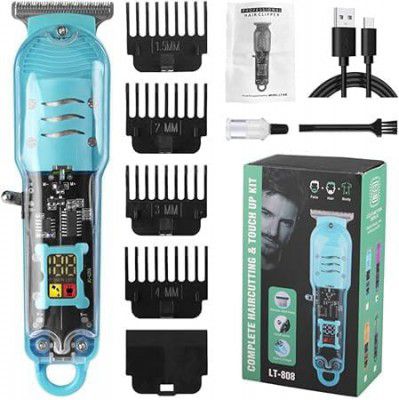 Professional Hair Clipper, Corded and Cordless Electric Hair Cutting Machine, Rechargeable Beard Trimmer 