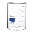 Professional labware Borosilicate Glass Beaker, with graduation marks, without spout, 100 ml...