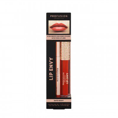 Profusion Cosmetics Lip Envy Lip Gloss & + Lip Liner Duo - Date Night