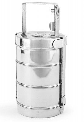 Profusion Stainless Food Grade Steel Tiffin Lunch Box 