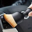 PROGIENCE Mini Car Cleaning Brush with Handle and Dust Cover Car AC Vent Cleaner Dashboard Wet and Dry Duster...