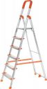 ProHome 6 Steps Ladder with Anti Slip Shoes Aluminium Ladder (With Platform)...
