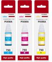 PROINKS Compatible Refill Ink for Canon G Series GI 790 Compatible for Canon PIXMA G1000,G1010,G1100,G2000,G2010,G2100,G3000,G3010,G3100,G4010 (Cyan/Magenta/Yellow(70ml Each))...