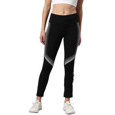 Proline Polyester Regular Fit Active Wear Leggings for Womens
