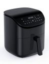 proscenic T20 Smart Digital Led Touch-Screen Panel Oil-Free Fryer|3.5L Turboair Technology Hot Air Fryer|1500W With 12 Programs|Online Recipes|Pfoa-Free|Non-Stick Basket, Black, 3.5 Liter...