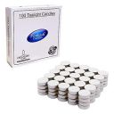 PROSPERRO LUMO by Parkash Candles Paraffin Wax Candles Tea Light, 3 hr Burn time, No Residue Diwali Decoration,Smokeless, (100 PC Unscented)...