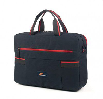 Protecta Day Trader Laptop Briefcase for Laptops with Screen Size up to 15.6 Inch