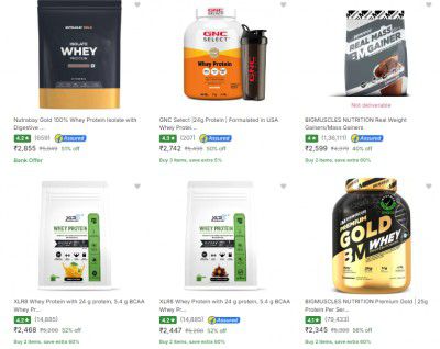 Big Loot : ( Protein ) Now GET 60-80% off 