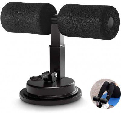 Protoner Adjustable Situp Bar with Suction Base, Black